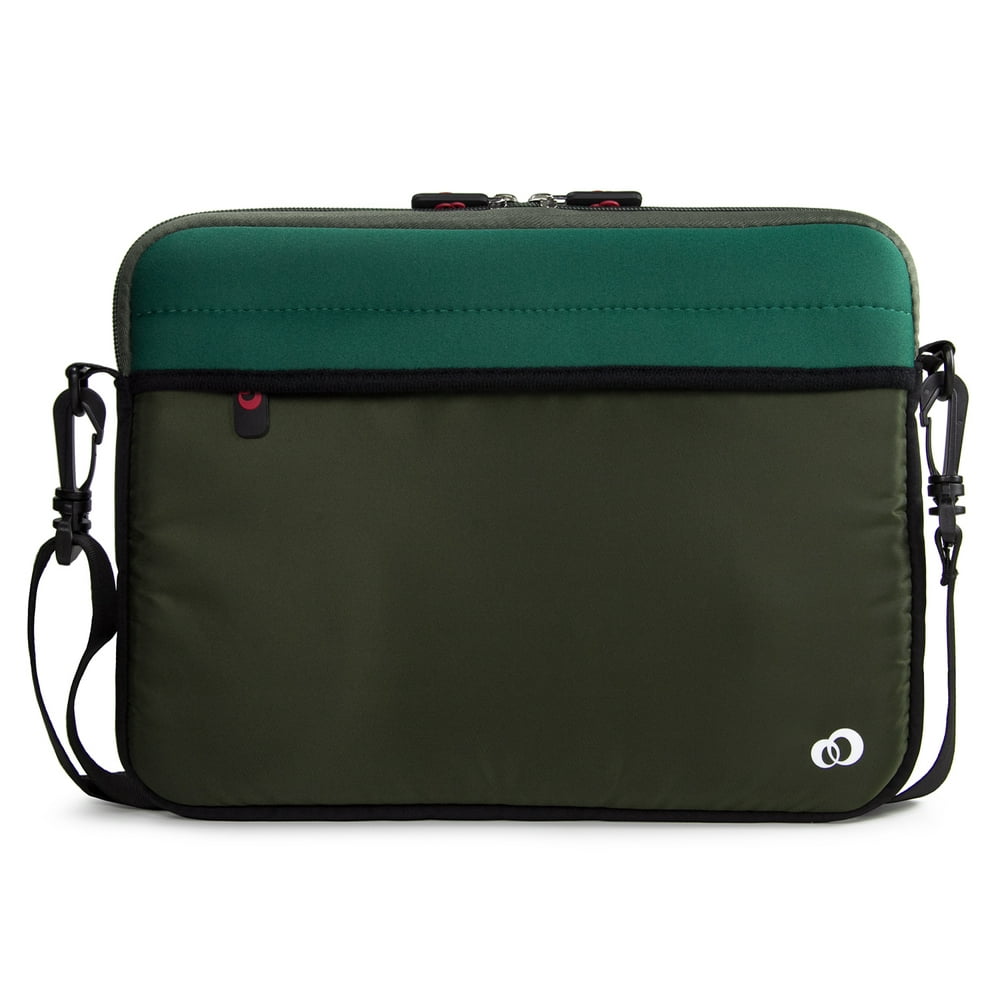 11" inch Slim Neoprene Messenger Laptop & Tablet Bag, Water Resistant