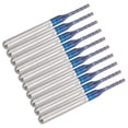 thumbnail image 4 of Brocas para enrutador, 10 piezas de carburo para corte de enrutador, brocas para fresado de PCB, probadas profesionalmente, 4 of 8