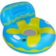 thumbnail image 1 of Flotador de piscina, hamaca flotante, flotadores de playa, hamaca inflable flotante para adultos, con respaldo y reposabrazos, tumbona inflable (azul), 1 of 5