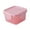 ?? Pink_Hot#8761, variant on Mini Food Storage Container With Lid | Leakproof Plastic Square Box | 2.36"x2.36"x1.57" | Microwave & Dishwasher Safe | Sealed Thermal Bento Lunch, Snacks, Sauces, Leftovers