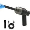 thumbnail image 1 of Cordless Air Duster with 2 Nozzle Filter 2000mAh Rechargeable 15000 RPM Keyboard Vacuum Cleaner 18W Silent Electric Air Blower, 1 of 8