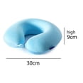 thumbnail image 2 of Hukapapa Almohada de lactancia, Condón, Curva natural,Azul hielo, 2 of 5