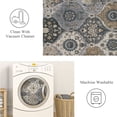 thumbnail image 3 of Moroccan Trellis Washable Rug, Kitchen Rugs for Entryway Bathroom, Non-Slip Indoor Door Mat Ultra-Thin, Small Oriental Throw Carpet for Bedroom Entry, 3 of 6