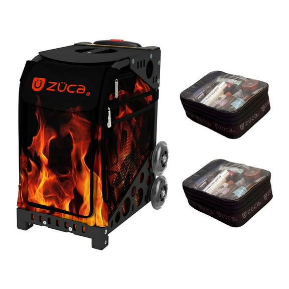 Zuca 18" Sport Bag - Blaze with Two Small Utility Pouch