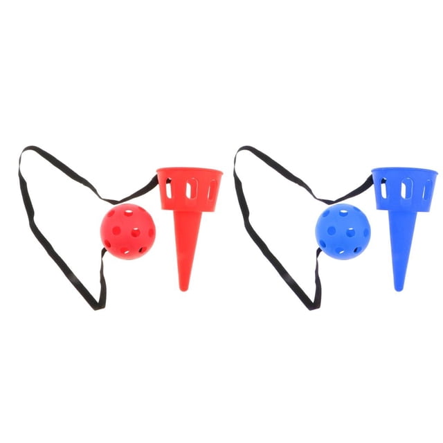 2pcs Captura Juguetes Del Del De Pelota Patio Libre De ejercicio De La Diversión Para Hugo Juguete de juego de pelota para niños