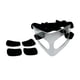 thumbnail image 4 of Protector de nariz para máscara de baloncesto con almohadillas, accesorios, equipo ligero Acolchado negro, 4 of 8