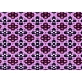 thumbnail image 1 of Ahgly Company Indoor Rectangle Patterned Violet Purple Area Rugs, 7' x 9', 1 of 6