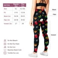 thumbnail image 3 of SATINA Womens Christmas Pants - Buttery Soft Highwaisted Holiday Leggings, Cozy Christmas, One Size, 3 of 7