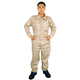 thumbnail image 1 of Overol Industrial Unisex 80-20 sin reflejante kaki, 1 of 3