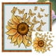 thumbnail image 1 of Hilo Algodón Bordado Punto Cruz Girasol Impreso 11CT 40x40cm, 1 of 9