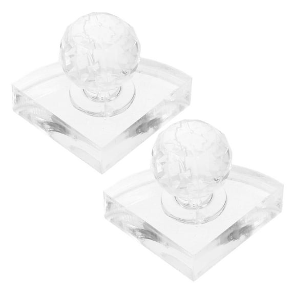 OUNONA 2pcs Cosmetic Pressing Stamper DIY Eyeshadow Compacting Tool Blusher Highlighter Eyeliner Stencils Depotting Tool Eyeshadow Makeup Tools