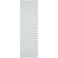 thumbnail image 3 of SAFAVIEH Montauk Raeyln Striped Cotton Area Rug, Ivory/Light Blue, 2'3" x 3'9", 3 of 10