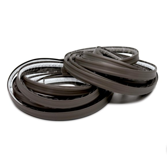 Moldura autoadhesiva para sellado InstaTrim 1,3 cm x 3 m, paquete de 2, flexible, color bronce