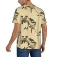 thumbnail image 5 of Haiem Hip Hop Hipster Baseball Jersey Button Down Shirts Sports Uniforms Men Women Jersey(Vintage Bird,Large), 5 of 9
