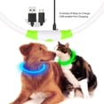 thumbnail image 3 of Collar LED para perro Flashseen HiGuard recargable por USB, verde, 3 of 6