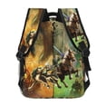 thumbnail image 4 of The Legend Of Zelda Backpacks Daily Large Capacity Backpack Lightweight Rucksack Casual Daypack Bookbag Shoulder Bag, 4 of 7