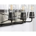 thumbnail image 2 of Progress Lighting PP300231143 60W 3-Light Medium E-26 Incandescent Vanity Fixture, Graphite, 2 of 3