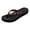 Brown, variant on Women's Leopard Print Platform Flip Flops Lightweight Non Slip Shower Sandals Comfortable Clip Toe Beach Slide Shoes Brown Size 6.5