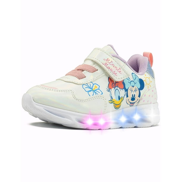 Tropicana Tenis Luces Nina Blanco Fantasia Minnie Mause blanco 17 Walmart en linea