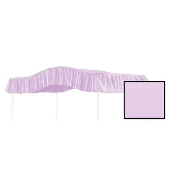 Canopy Drape Curtain - Twin Size - Solid Lavender - Perfect to use on Your Existing Canopy Frame