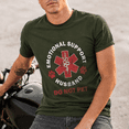 thumbnail image 3 of Jollimate Emotional Support Husband Shirt, Funny Medical Cross Tee, Novelty Gift for Men, 3 of 6