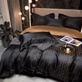 thumbnail image 4 of Luxe Divine Collection ~ Luxury 120 Yarn-Dyed Jacquard Cotton Bedding Set, 4 of 5