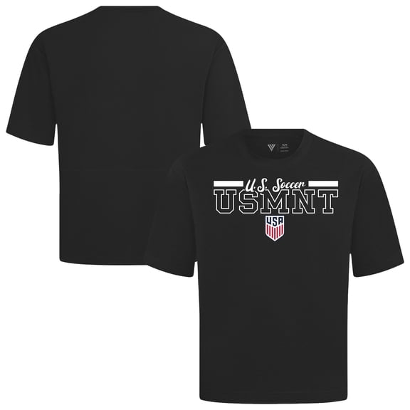 Men's Levelwear Black USMNT Vanguard Luxe Signature T-Shirt