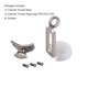 thumbnail image 4 of Cojín de descanso de Clarinet Woodind Musical Instrument Portable Repuestos Portátiles Lavable Reciclados Accesorio para Reproductor de Concierto Inevent OD010978-00, 4 of 7