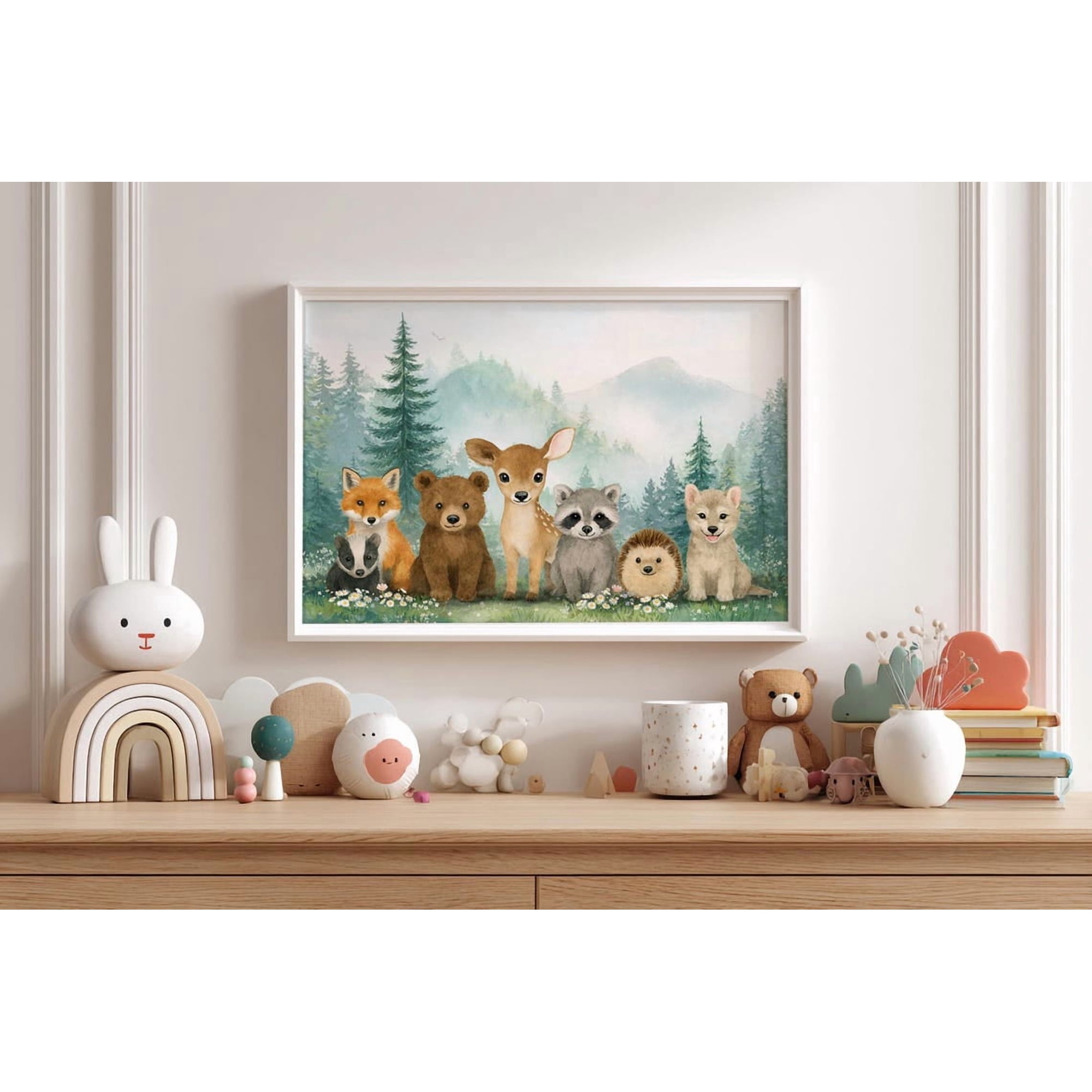 Woodland Animals Nursery Forest Baby Animals