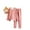 0-Watermelon Red2865, variant on WOYY Girls Sleepwear Seamless Thermal Underwear Set Long Sleeve Top Pants Base Layer for Kids, Sizes 3-10