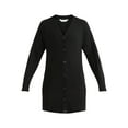 thumbnail image 5 of Time and Tru Women’s Longline Button Front Cardigan Sweater, Lightweight, Sizes XS-XXXL, 5 of 5