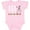 AD-Pink, variant on It's Okay to be a Little Different Autism Awareness Boys or Girls Baby Bodysuit