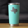 thumbnail image 2 of Bevvee Insulated Travel Tumbler 20 oz State Of Texas Texas Enthusiast Gifts Tumblers, 2 of 4