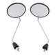 thumbnail image 3 of Espejo lateral Universal de 8 mm para motocicleta, , motocicleta, , ATV, crucero, Chopper 50-250cc, 3 of 8