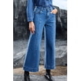 thumbnail image 5 of Versatile High Waist Denim Jeans with Center Seam - Perfect for Casual Fall Outfits | [ZhiHiMeRi] | 4, 5 of 12