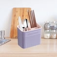 thumbnail image 5 of Aihimol Kitchen Tableware Holder 3 Compartments Chopstick Holder Cutlery Drying Rack Countertop Flatware Storage Organizer for Chopsticks, Spoons, Forks, Brushes, 5 of 6