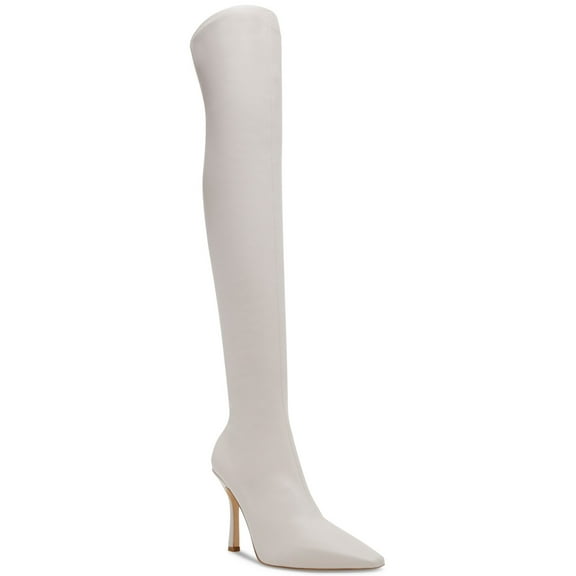 Steve Madden Womens Lorinda Dress Boots Bone 5M