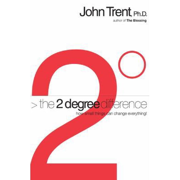 Pre-Owned The 2 Degree Difference: How Small Things Can Change Everything! (Paperback) 0805449833 9780805449839