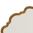 thumbnail image 2 of Benzara BM241161 Mirror with Scalloped Design & Metal Frame, Antique Gold, 2 of 5