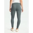 thumbnail image 4 of Time and Tru Women's High Rise Leggings, 27'' Inseam, 2-Pack, Sizes XS-XXXL, 4 of 7