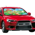 thumbnail image 2 of Disketp Windshield Sun Shade, Car Sun Shade For Front Window Farm Animals Sunshades Sun Visor Protector Blocks Uv Rays Foldable, 2 of 9