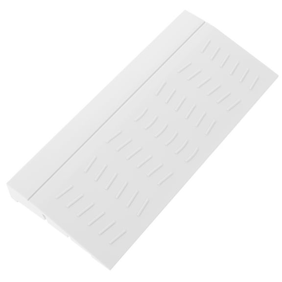 unbranded  Office Threshold Ramp Wheelchair Transitioning Ramps for Doorways White
