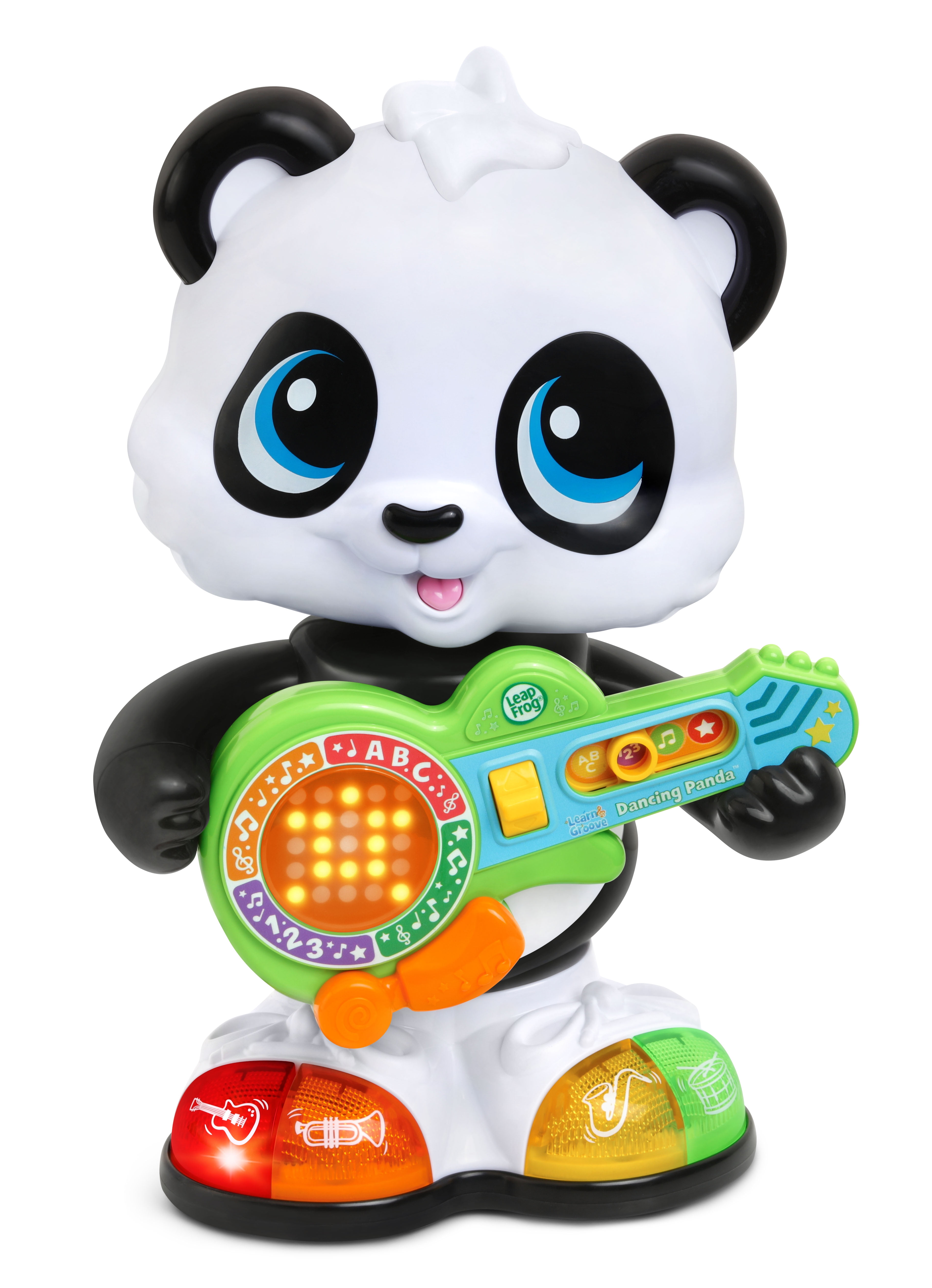 LEAP FROG Learn and Groove Dancing Panda w/ Guitar and Light-Up Shoes FREE SHPG 