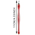 thumbnail image 2 of Clearance! Ankoty Nail Art 10Pc Tools: Stainless Cuticle Trimmer Cuticle Remover Exfoliating Cuticle Pusher Cuticle Removal Tools for Manicure and Pedicure 10Pc Dead Skin Fork Red, 2 of 8