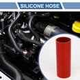 thumbnail image 2 of Unique Bargains 1pcs 65mm 2.56" ID 200mm 7.87" Length 0° Red Car Silicone Hose Universal, 2 of 7
