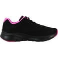 thumbnail image 5 of Skechers Women's Arch FIT-Sunny Outlook Black/Hot Pink Sneaker 6 M US, 5 of 5