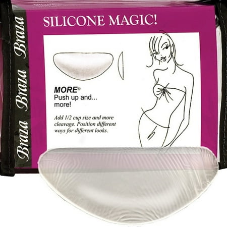 

BR7700 Braza Silicone Magic More 1/2 Cup Push Up Bra Insert