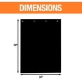 thumbnail image 4 of Mudflaps Buyers Products RC30PPB, polímero negro, 60 x 75 cm, paquete de 2, 4 of 5
