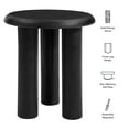 thumbnail image 2 of Mavina Mango Wood Side Table in Black, 2 of 7