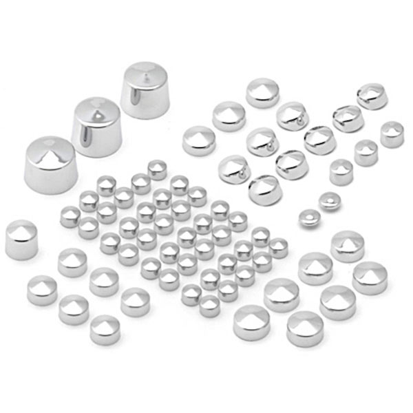 chrome bolt covers for harley davidson